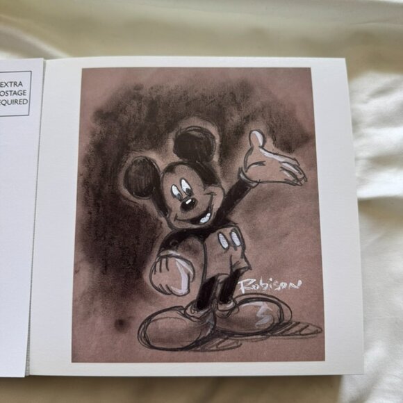 GUC, RARE Eric Robison Disney Mickey Mouse One Hundred 100 Postcards, Vintage - Picture 12 of 16